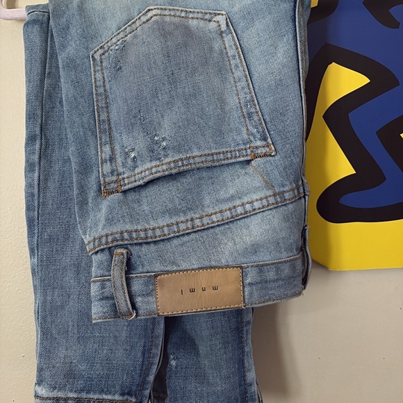 MNML Light Blue Denim Jeans - Picture 1 of 5